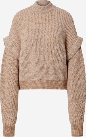 EDITED Sweater 'Jorina' in Beige: front