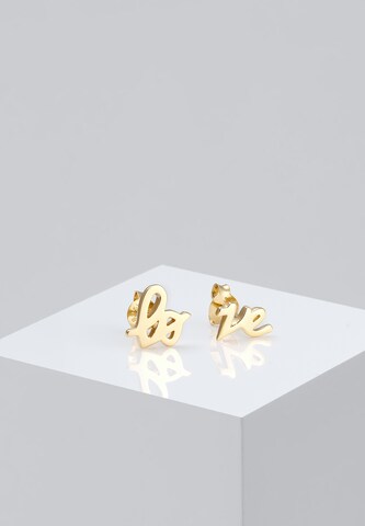ELLI Oorbellen 'Love' in Goud