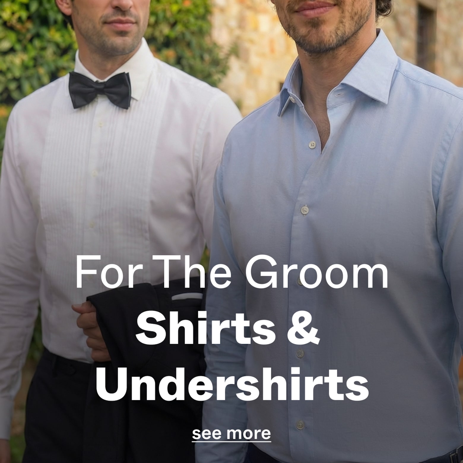 Our curated selection The Groom Shop