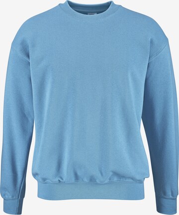 FRUIT OF THE LOOM Sweatshirt in Blau: predná strana