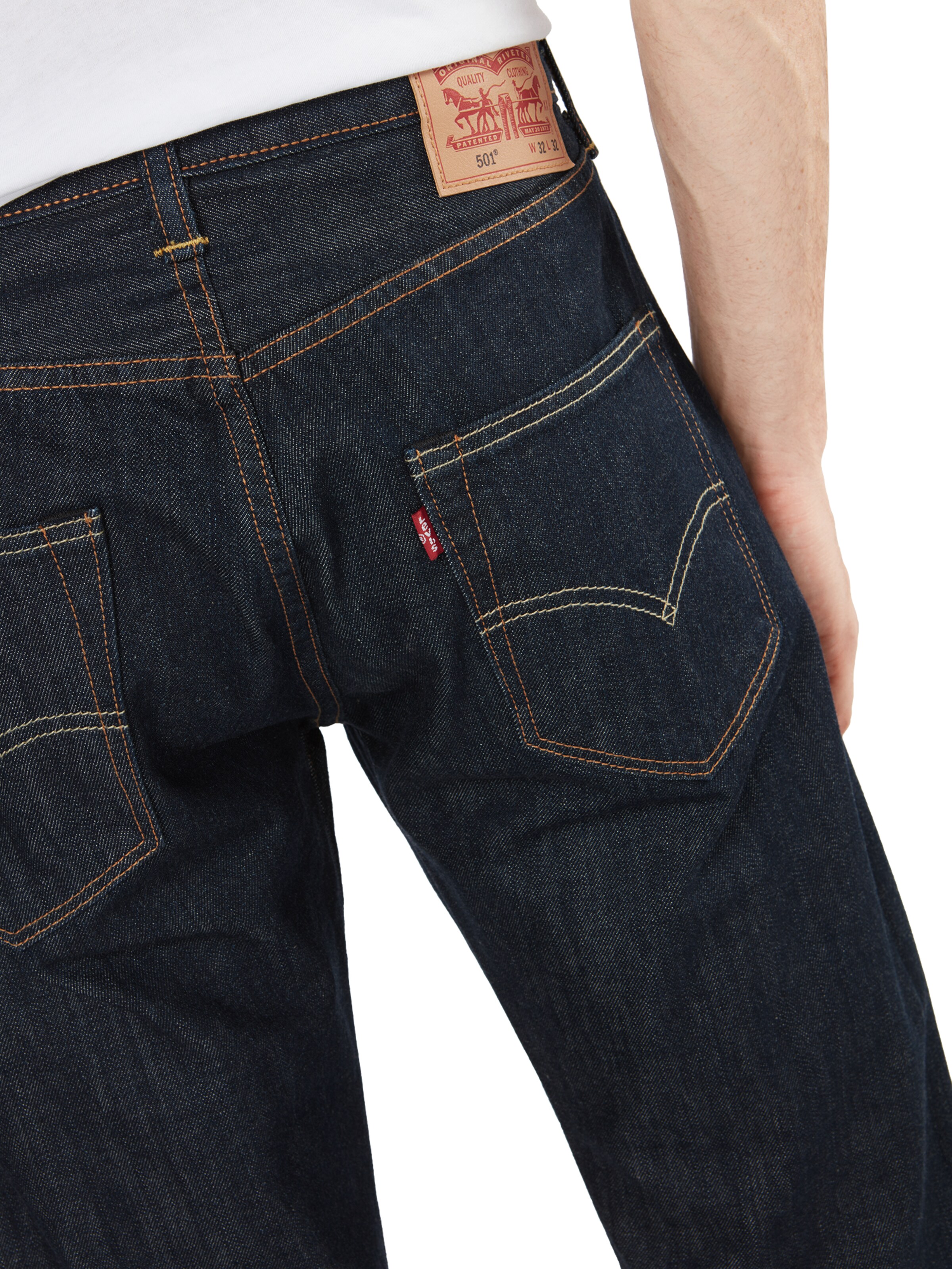 Tapered Jeans '501' di LEVI'S ® in blu