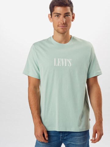 LEVI'S ® T-shirt i grön: framsida