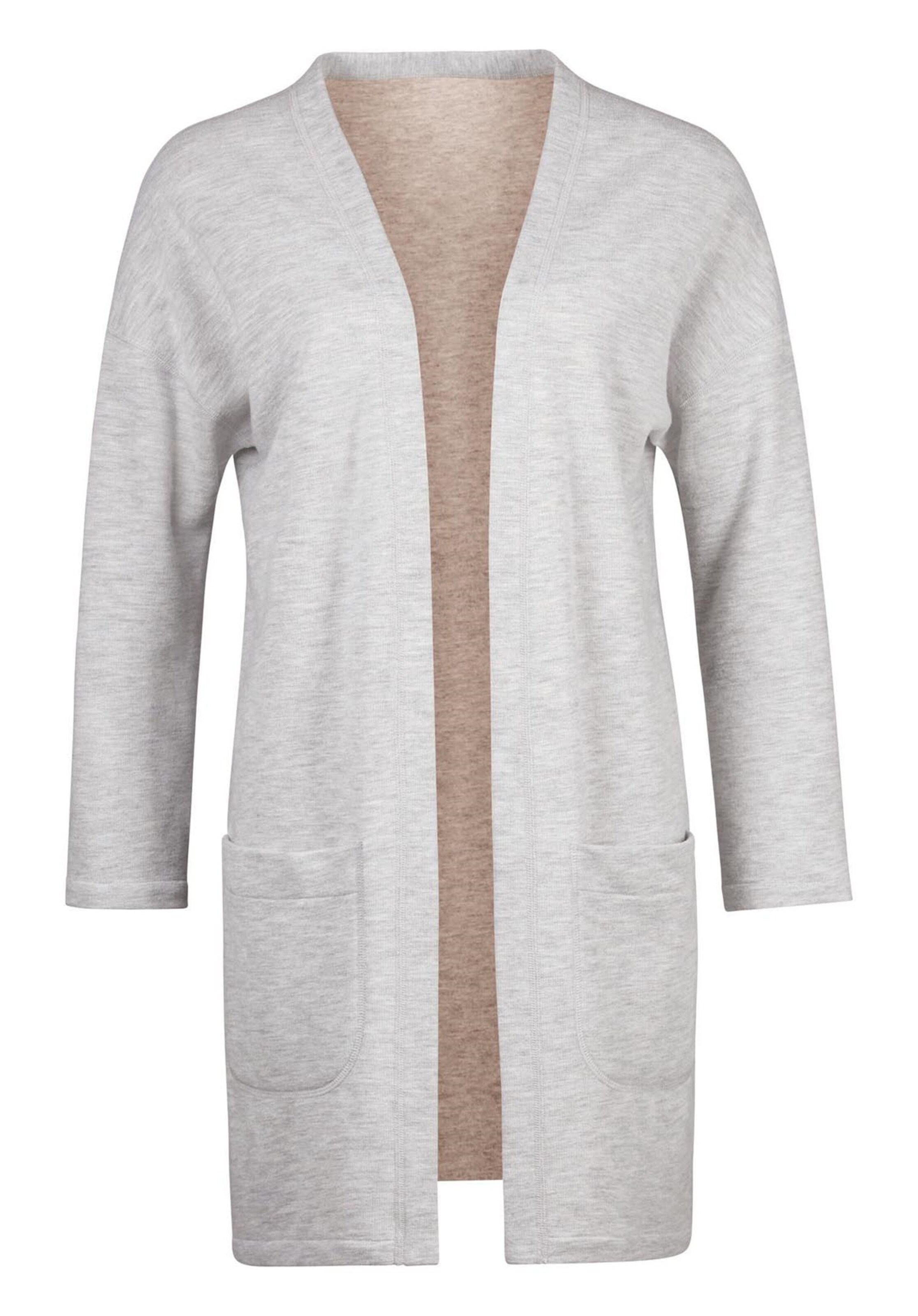 HUBER - Mantel '24 Hours Women Lounge' in graumeliert