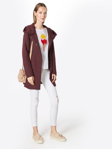 Cappotto di mezza stagione 'ONLSendona' di ONLY in rosso