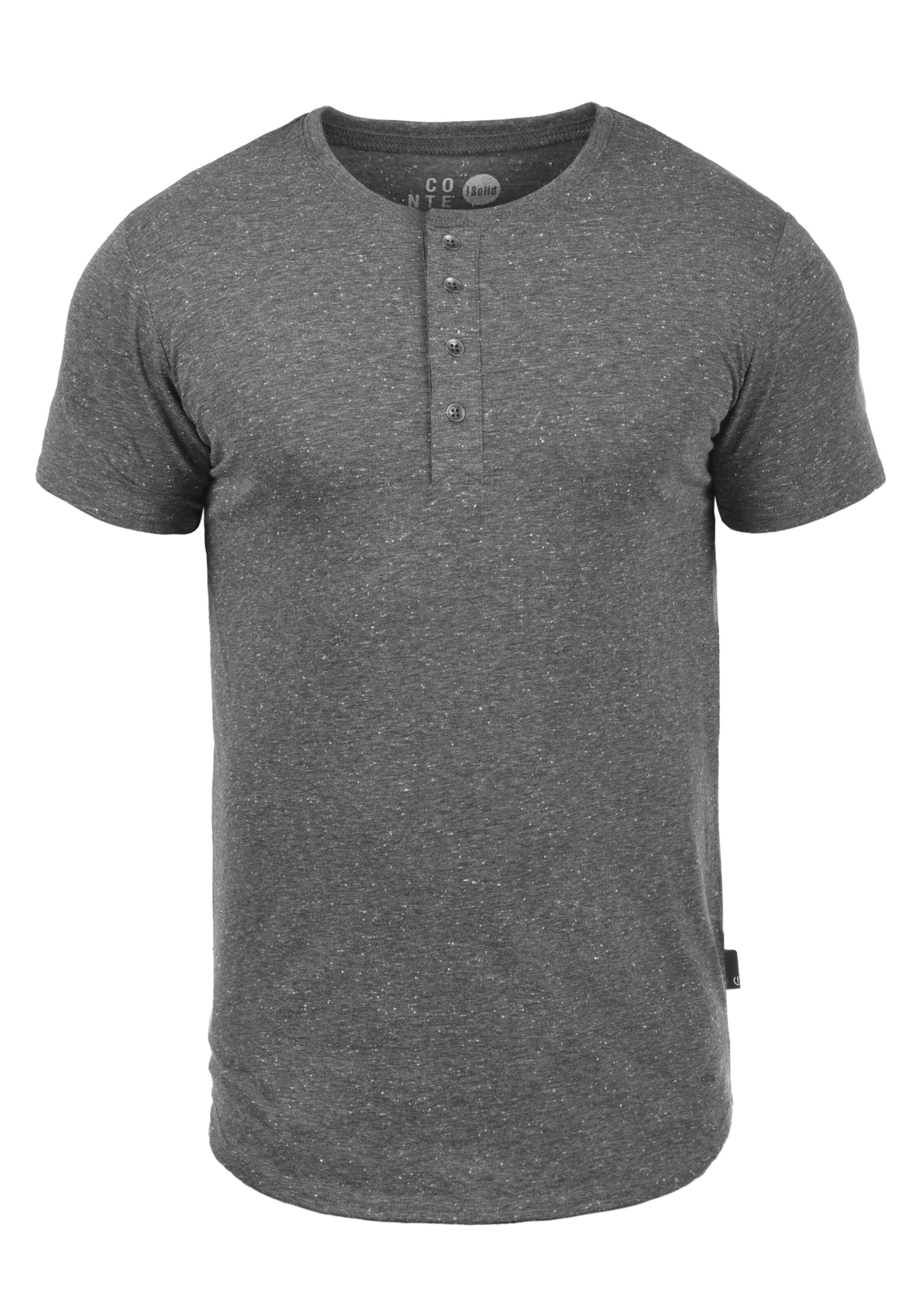 !Solid - Camisa 'Thai' em cinzento: frente