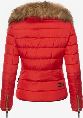 NAVAHOO Winter jacket 'Azu' in Red