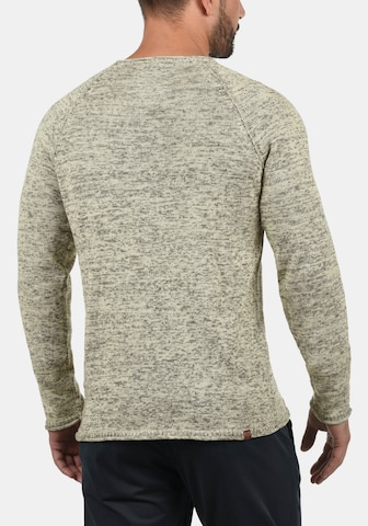 BLEND Strickpullover 'Dan' in Beige