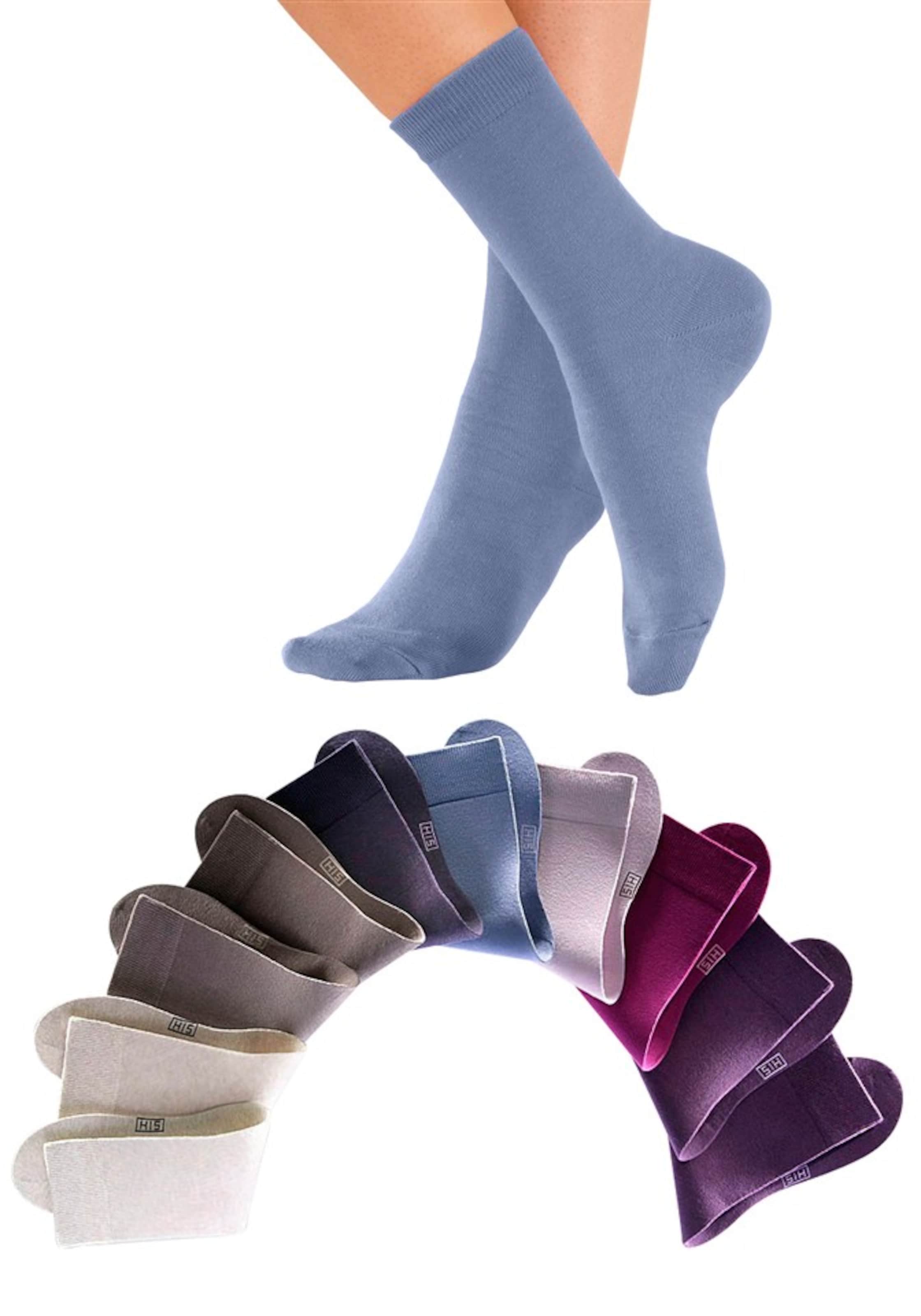 H.I.S Regular Къси чорапи в пъстро