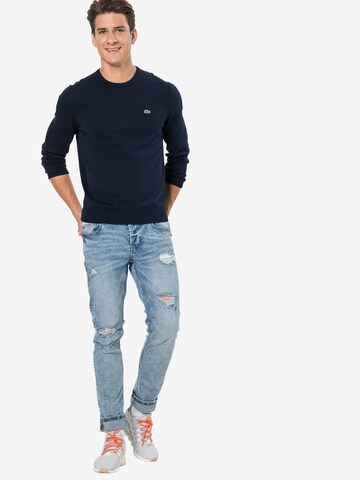 LACOSTE Sweter w kolorze niebieski