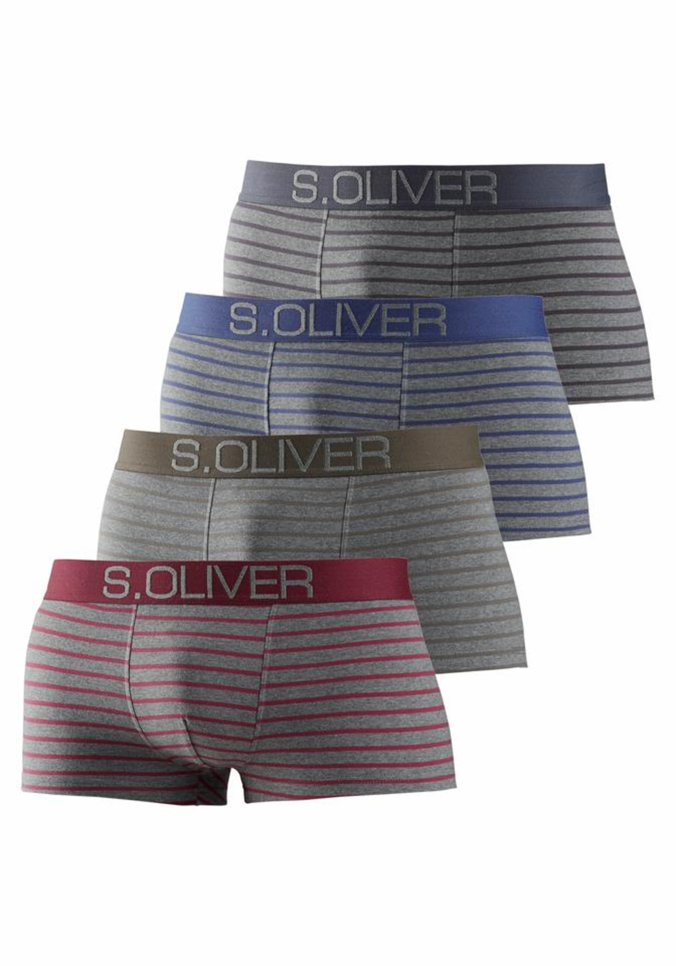 Boxeri de la s.Oliver pe gri: față