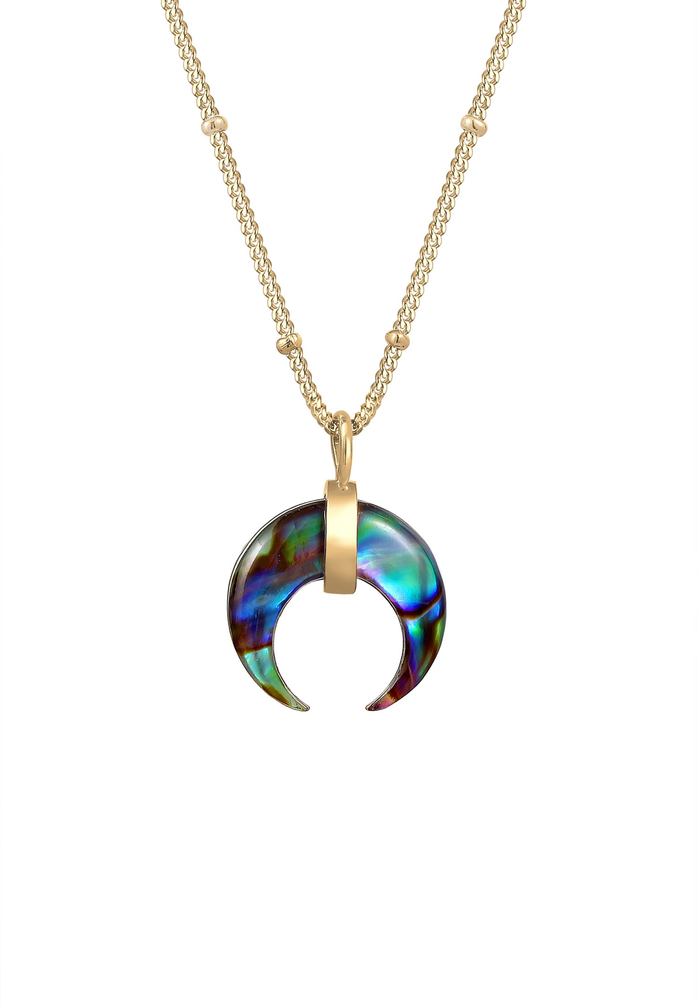 Chaîne 'Astro, Halbmond' ELLI en or