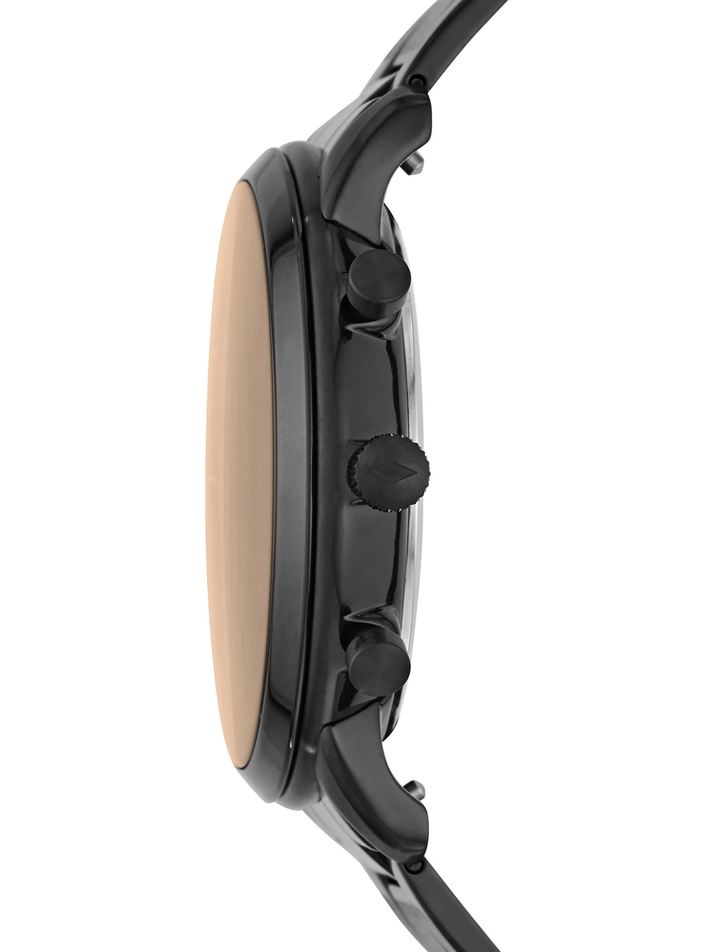 melns FOSSIL Analogais pulkstenis 'Neutra Chrono'