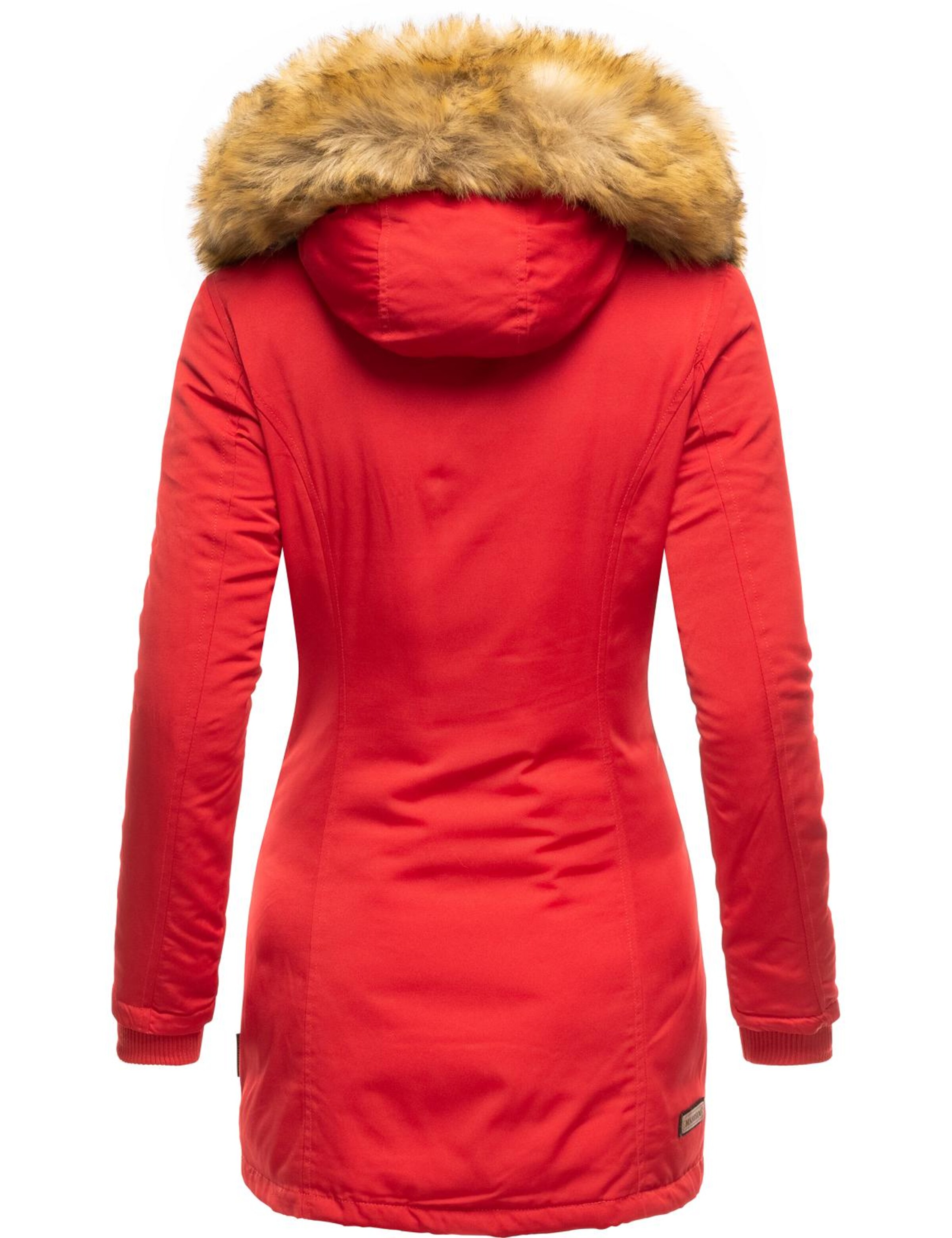 MARIKOO Winter parka 'Karmaa' in Red