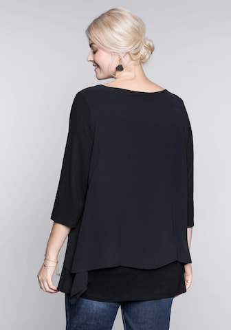 SHEEGO Blouse in Zwart