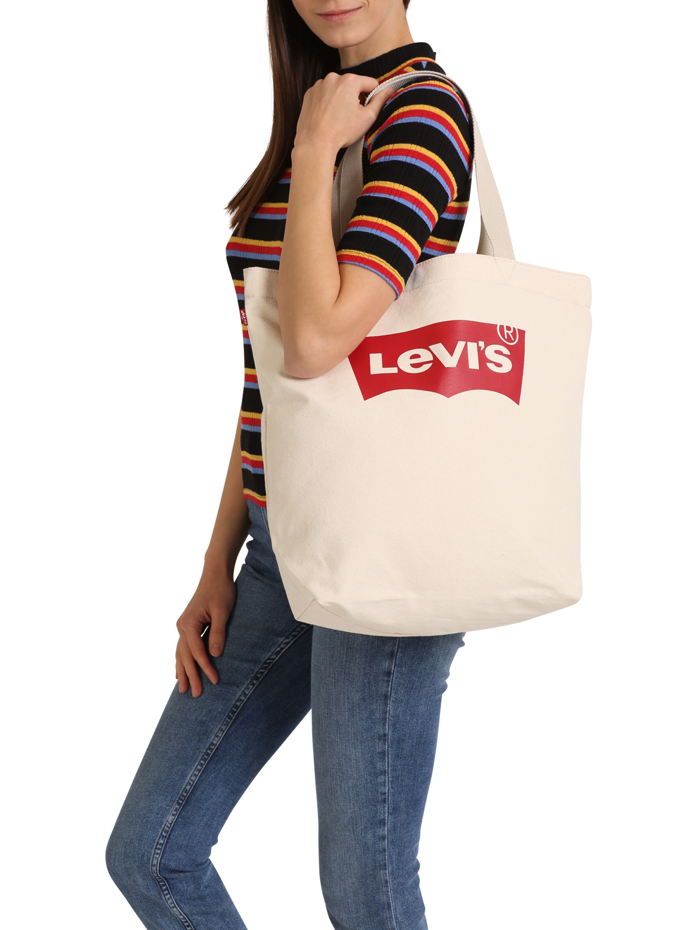 LEVI'S ® Μεγάλη τσάντα σε μπεζ