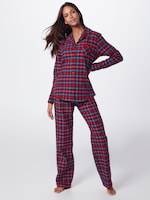 Pijama largo ESPRIT, de dos piezas, a cuadros