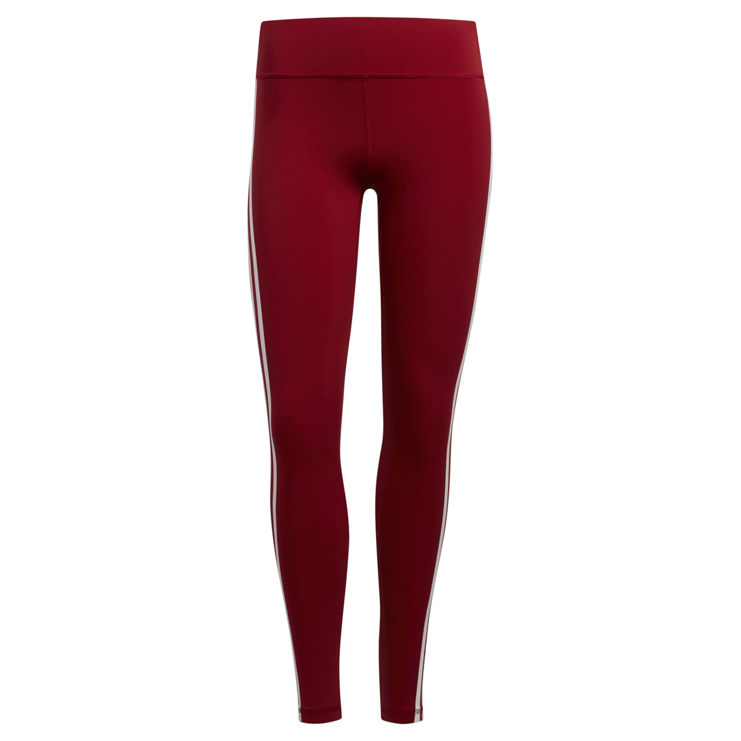 ADIDAS SPORTSWEAR Skinny Workout Pants 'Believe This' in Red: front