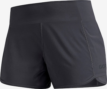 GORE WEAR Regular Workout Pants 'R5' in Black: front