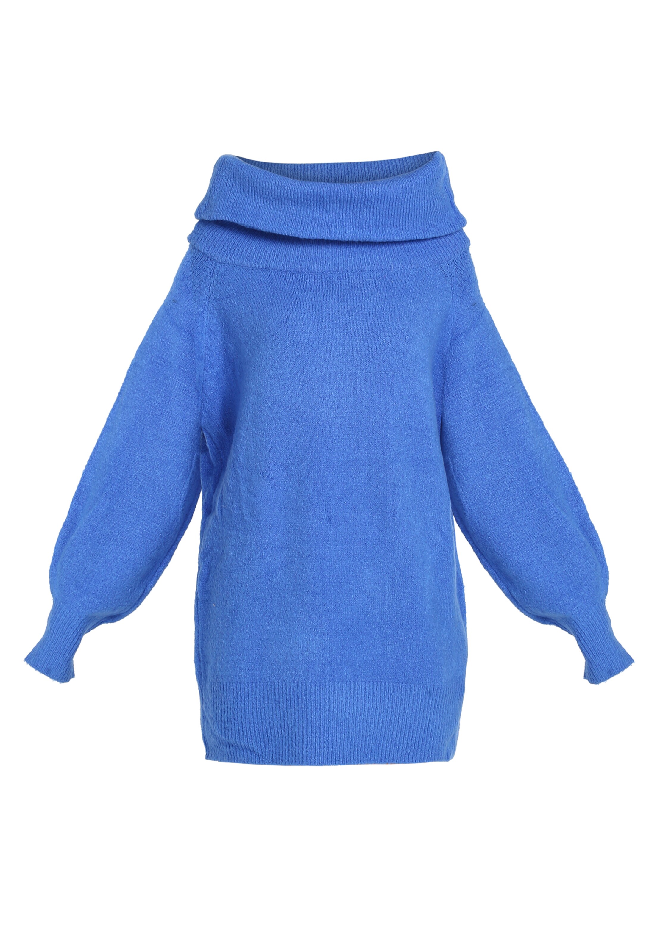 MYMO - Oversized trui in de kleur Blauw