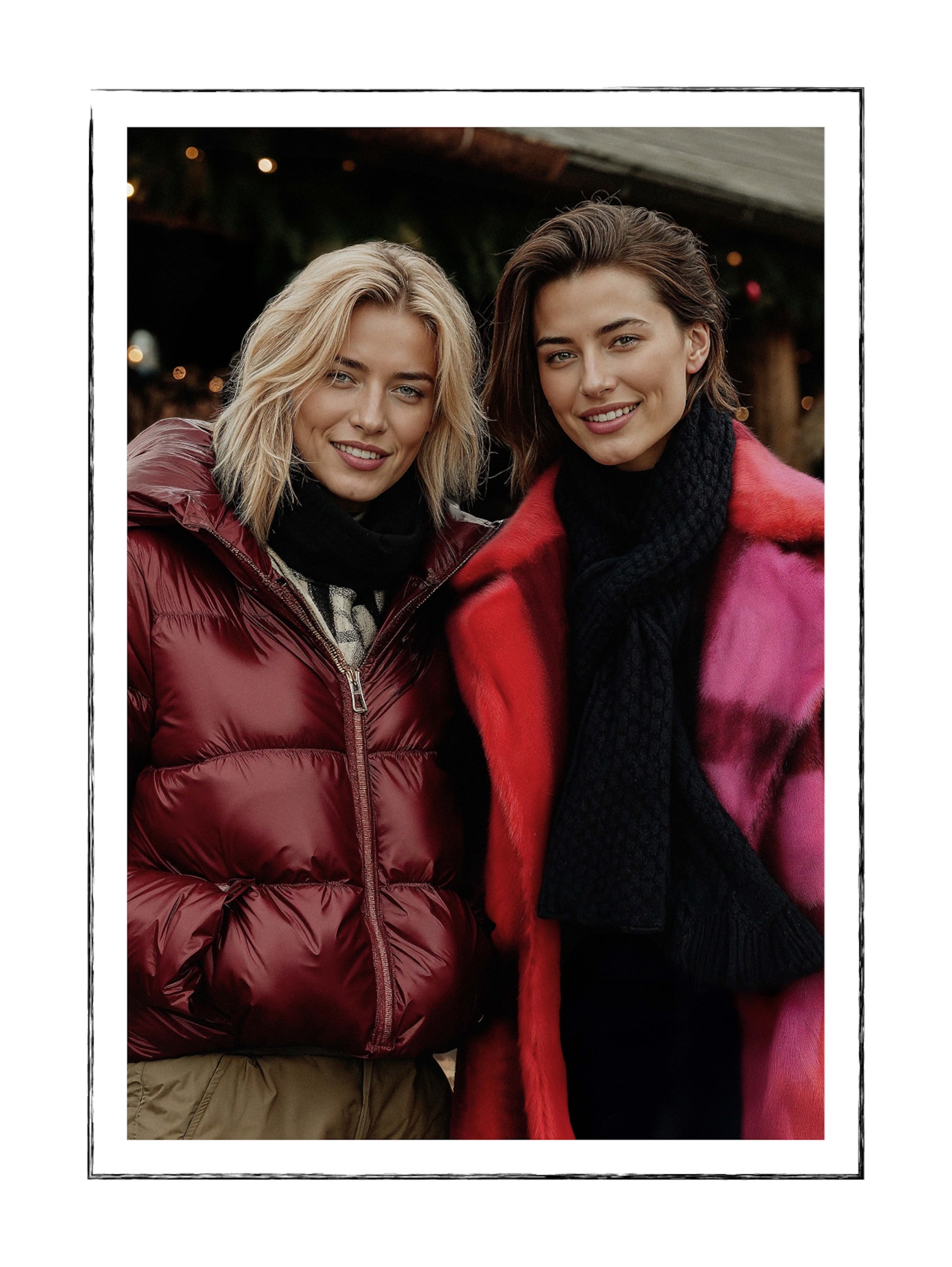 Zimska idila Za stilsku božićnu šetnju