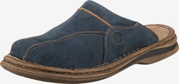 JOSEF SEIBEL Clogs 'Klaus' in Blue: front