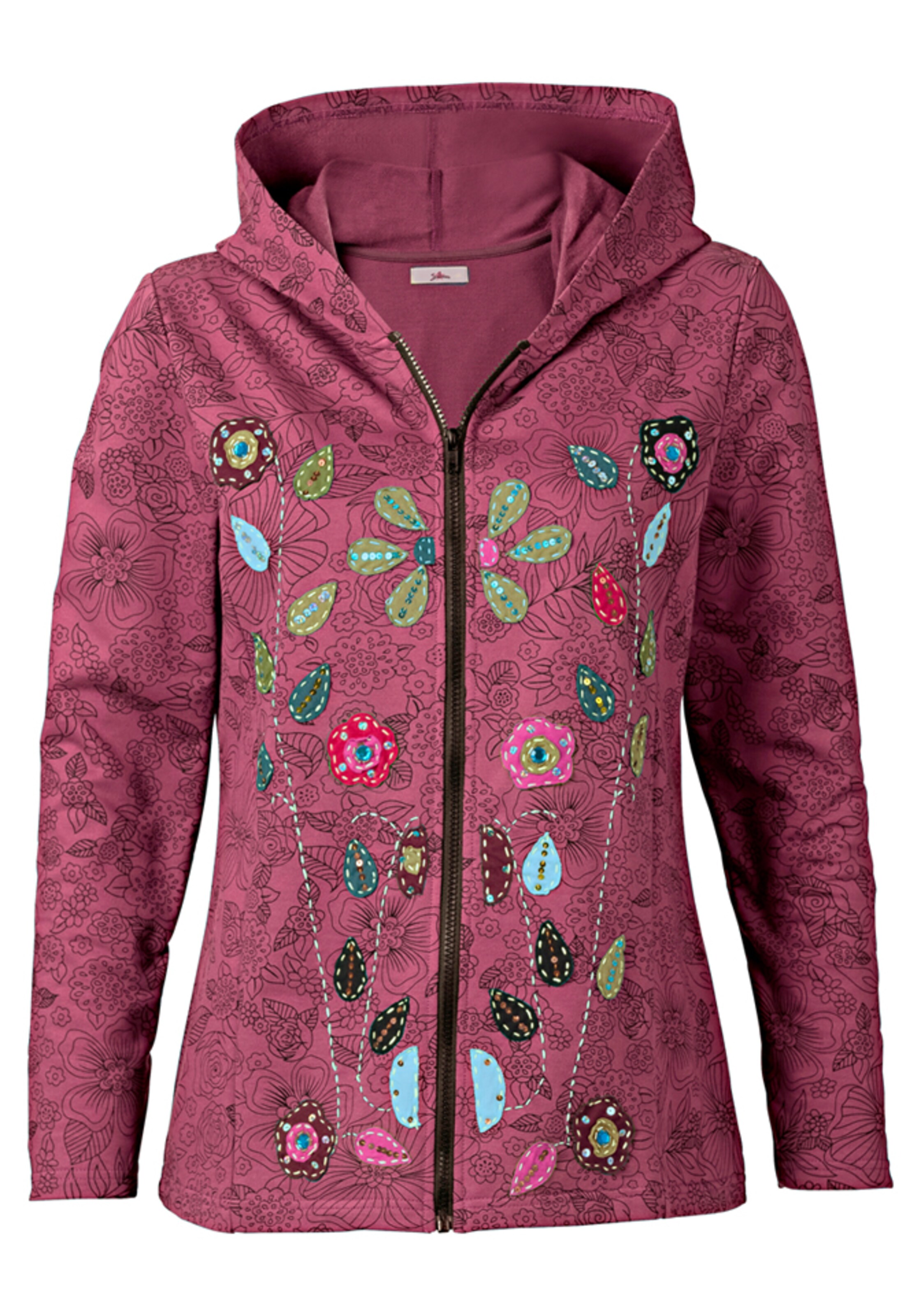 JOE BROWNS - Verspielte Sweatjacke in mischfarben