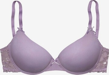 NUANCE T-shirt Bra in Purple: front