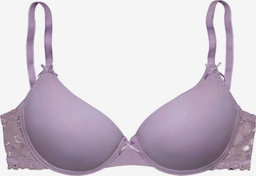 NUANCE T-shirt Bra in Purple: front