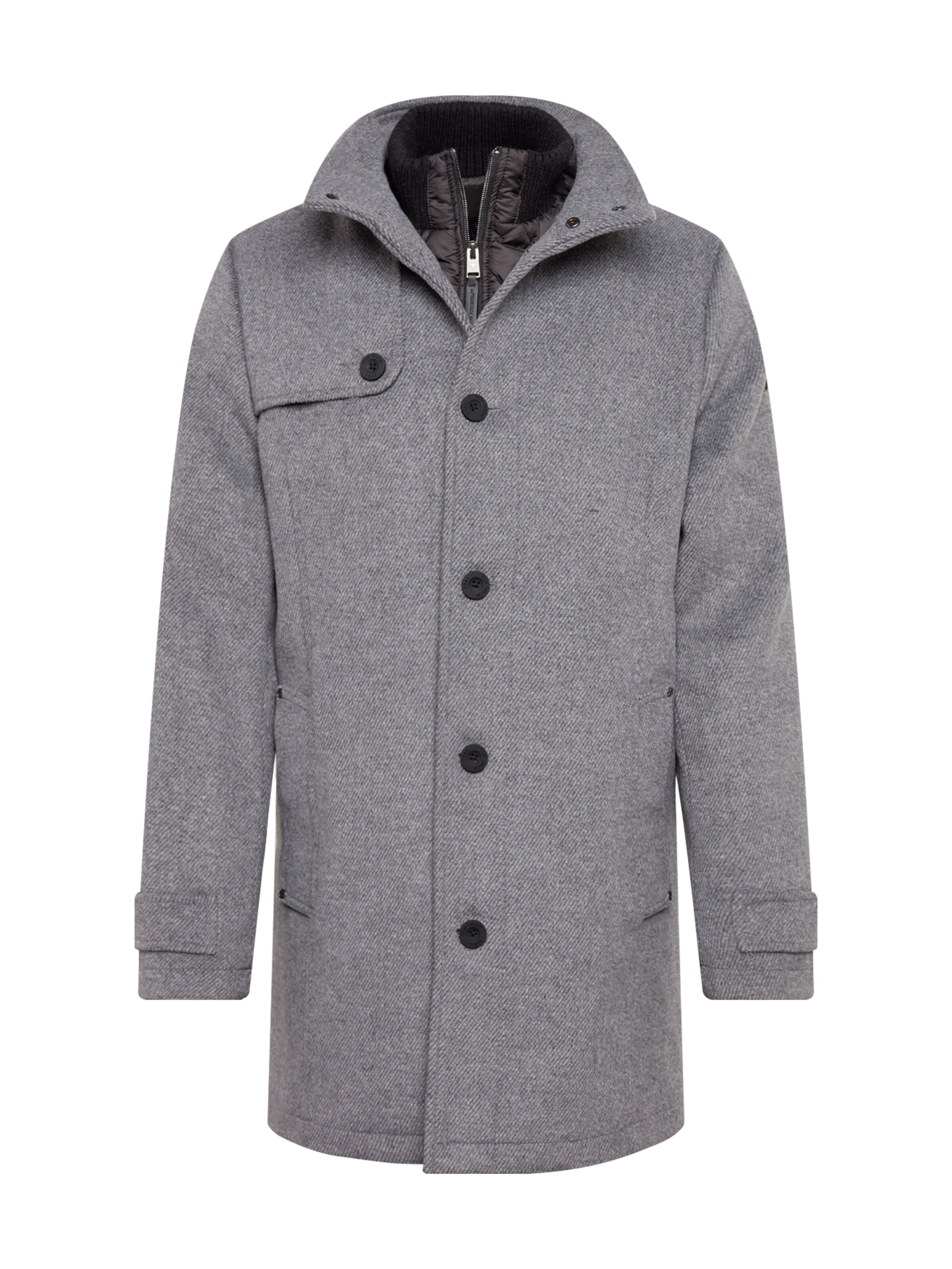 TOM TAILOR - Tussenjas in de kleur Grijs