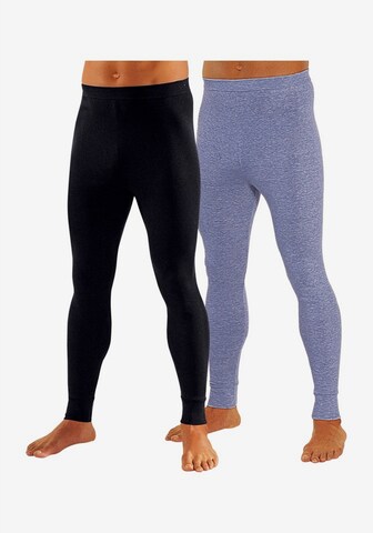 CLIPPER Long Johns in Blue: front