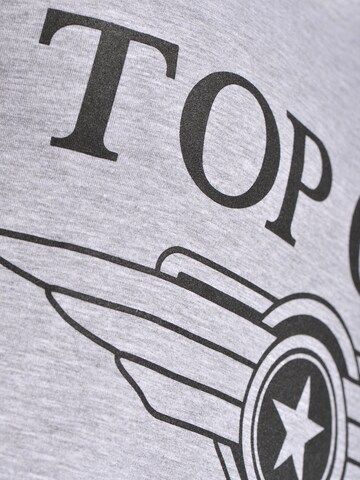 TOP GUN Shirt ' Truck ' in Grey