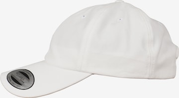 Cappello da baseball di Flexfit in bianco