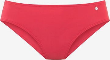 Pantaloncini per bikini 'Audrey' di s.Oliver in rosso: frontale