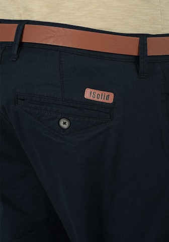 !Solid Regular Chino Pants 'Montijo' in Blue