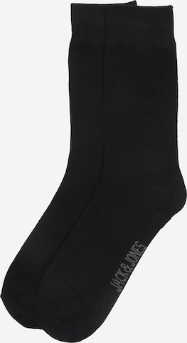 JACK & JONES Melierte Socken in Schwarz: predná strana