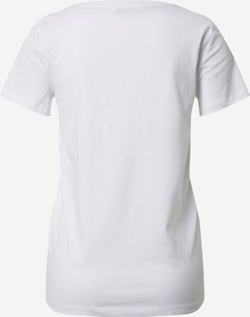ONLY Shirt 'ONLKITA INDIAN S/S T-SHIRT JRS' in White
