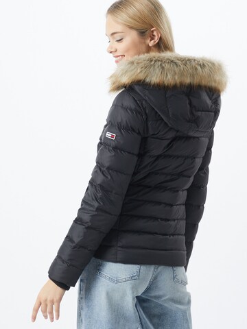 Tommy Jeans Winter jacket 'Essential' in Black