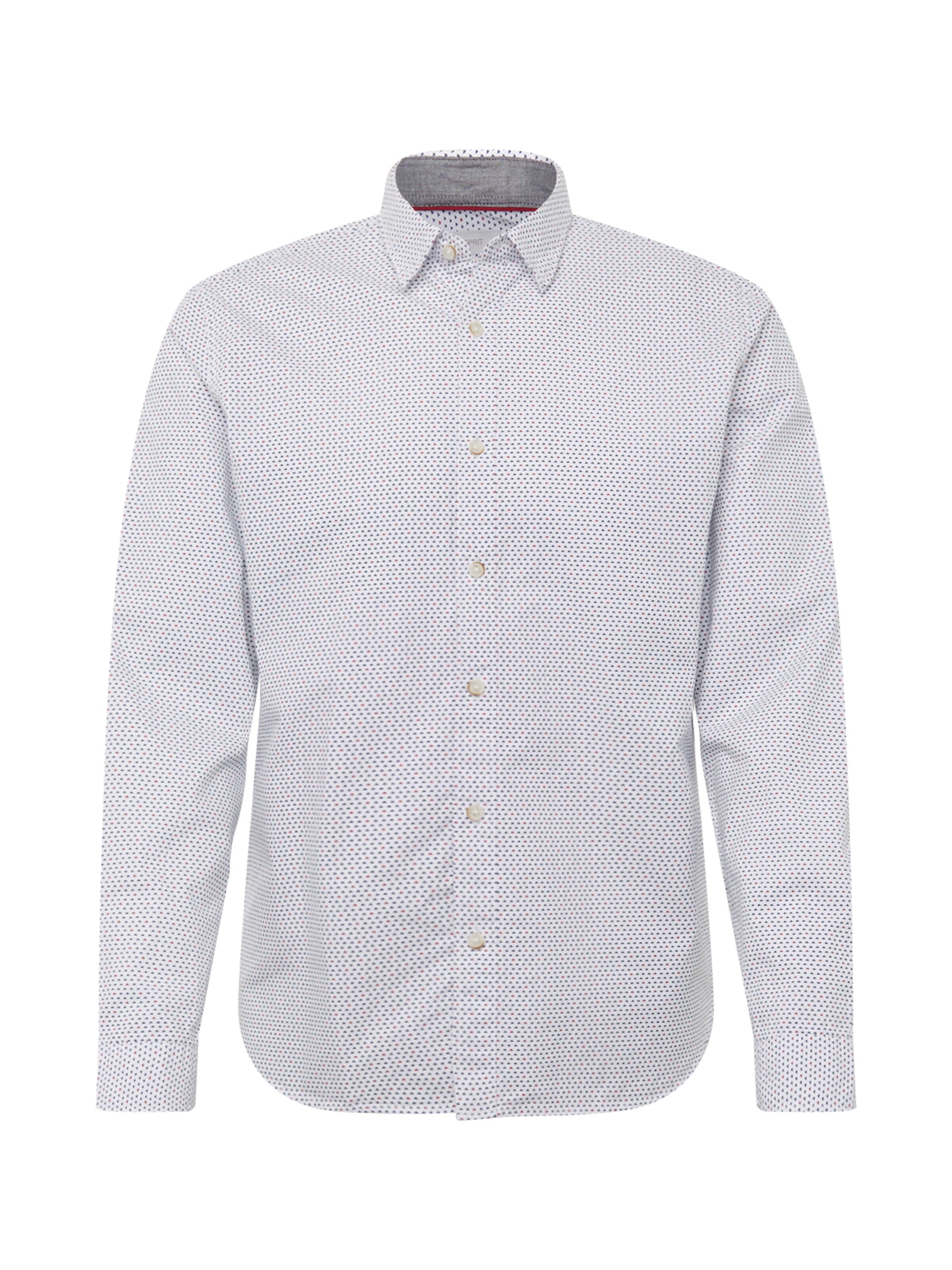 ESPRIT - Zakelijk overhemd in de kleur Blauw