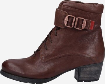 THINK! Lace-Up Ankle Boots in Brown