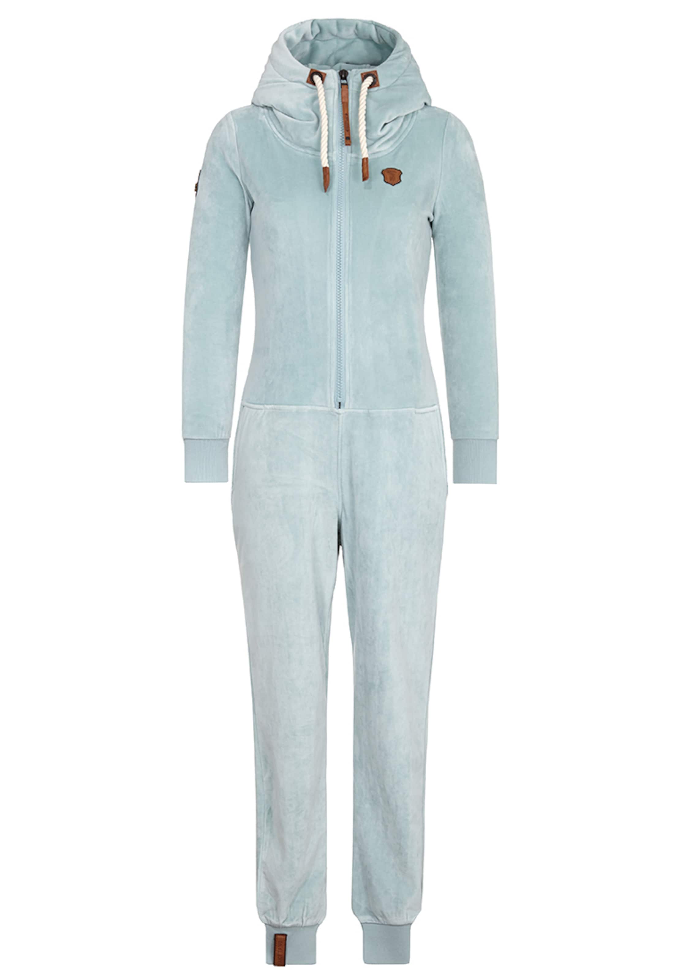 naketano - Jumpsuit 'Blaumann Mack' in de kleur Lichtblauw