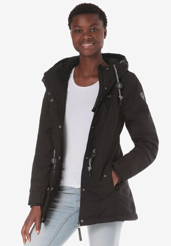Ragwear Zimska jakna 'Monadis' | črna barva
