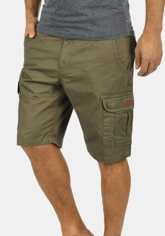 BLEND Regular Cargo Pants 'Crixus' in Green: front