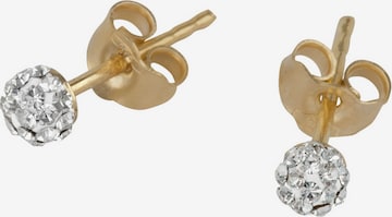 FIRETTI Earrings 'White' in Gold: front