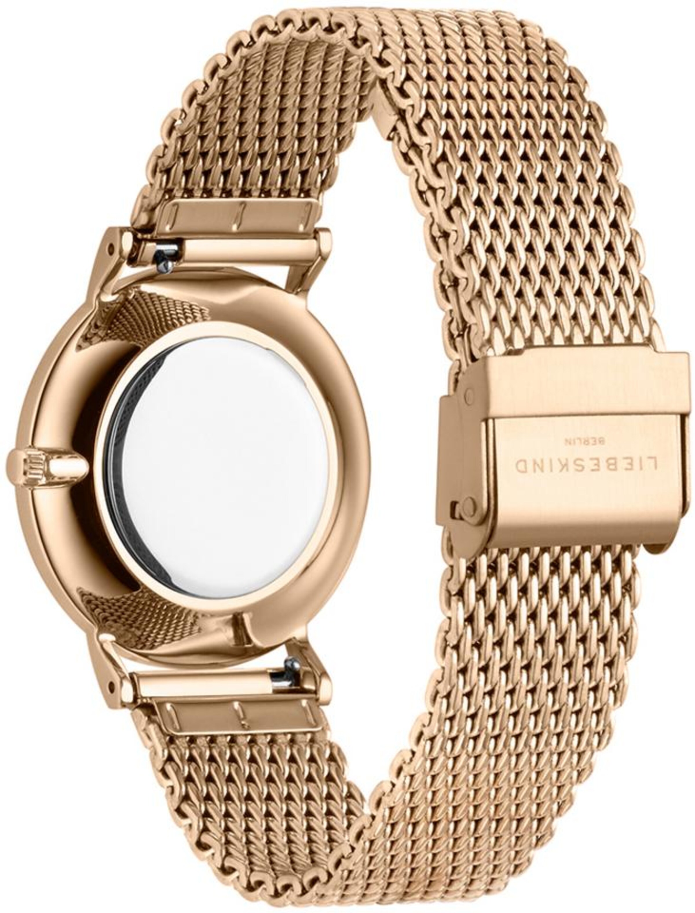 Montre à affichage analogique Liebeskind Berlin en or