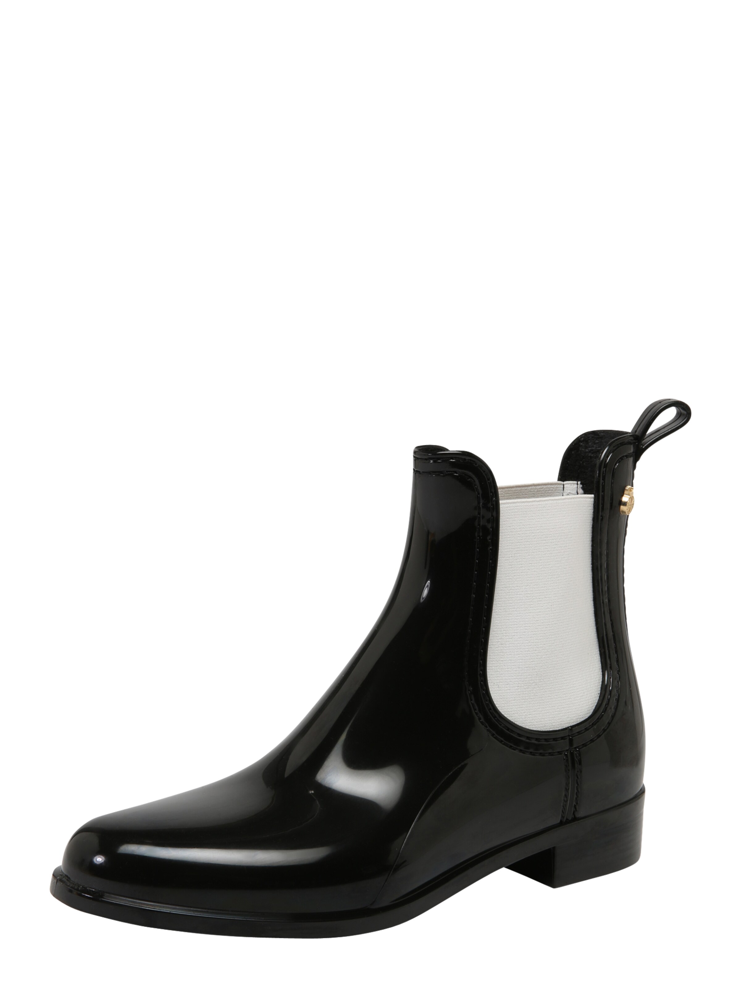 LEMON JELLY - Regenlaarzen 'PISA' in de kleur Zwart