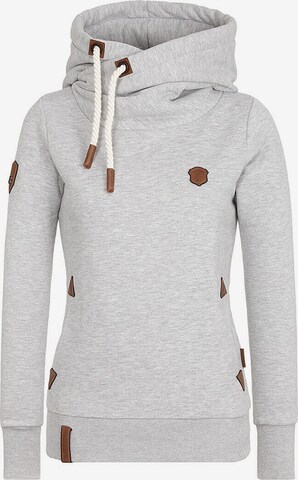 Sweat-shirt naketano en gris : devant