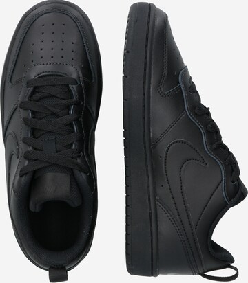 Nike Sportswear Sportcipő 'Court Borough 2' - fekete: oldalt