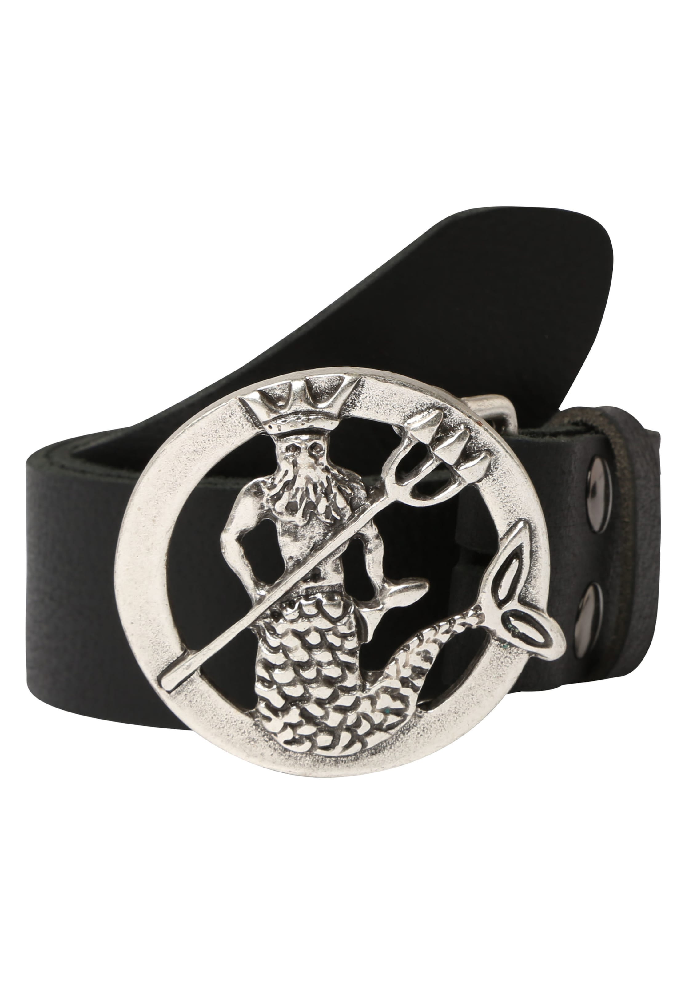 RETTUNGSRING by showroom 019° Belt in Black: front