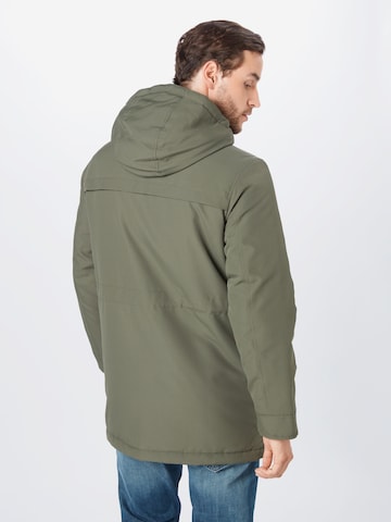 Coupe regular Parka mi-saison Only & Sons en vert