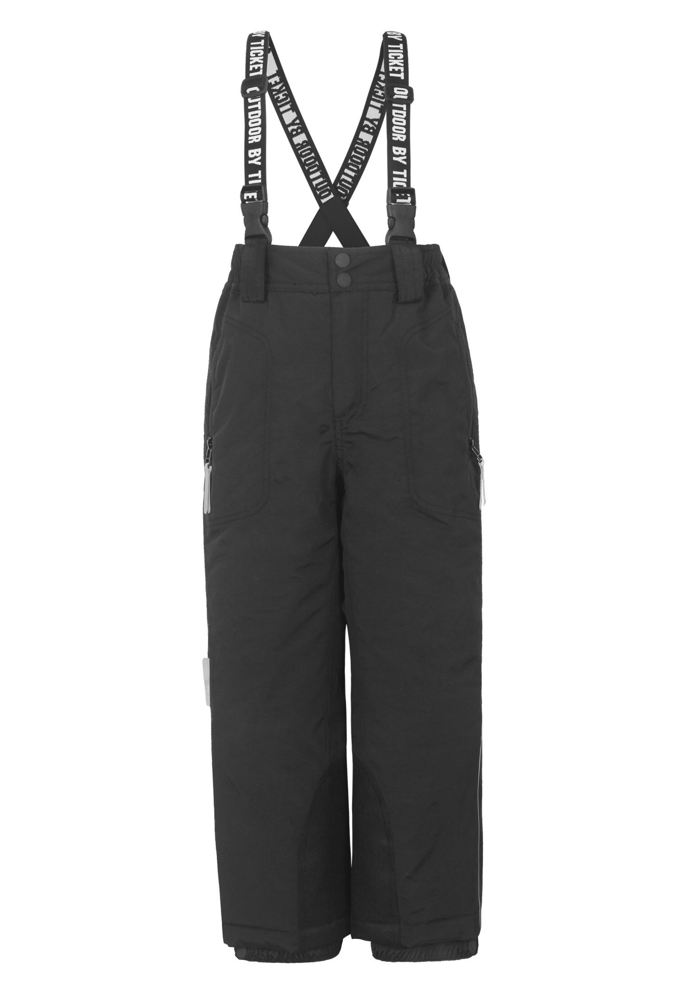 TICKET TO HEAVEN Regular Skihose in Schwarz: Vorderseite